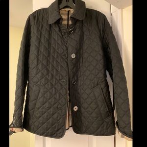 Burberry Brit Black Jacket Nova Check Medium